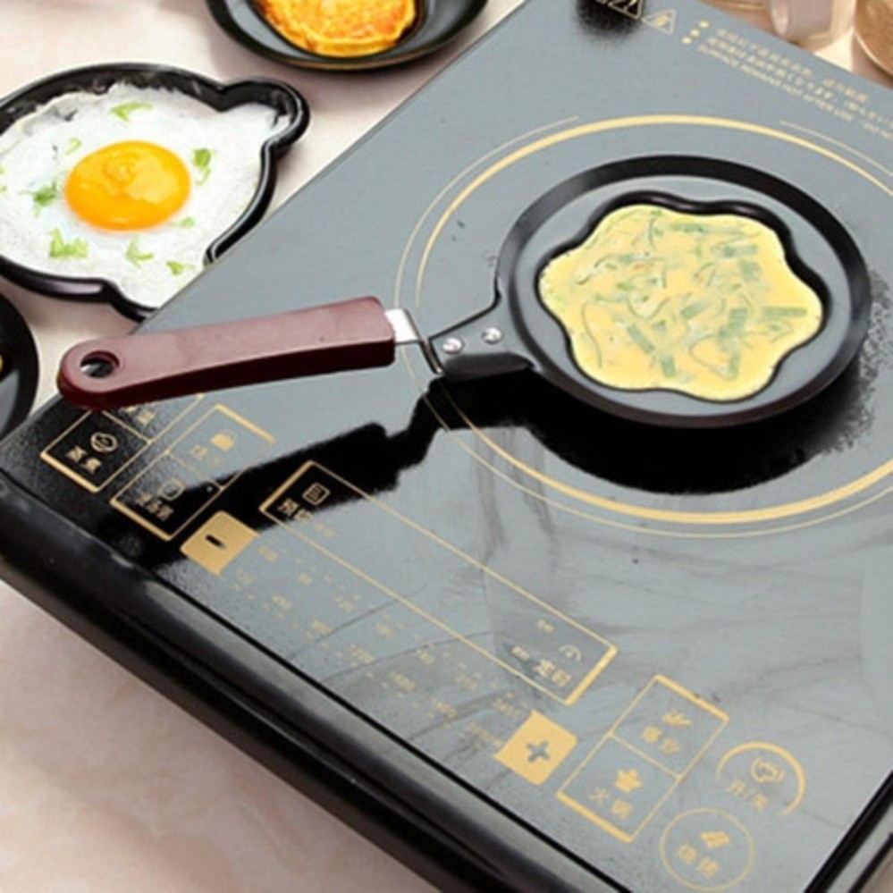 Teflon Mini Karakter Flower - wajan masak karakter Flower