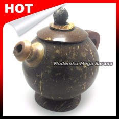 Teko Batok Kelapa Murah Jogja Polos Natural LFTK01
