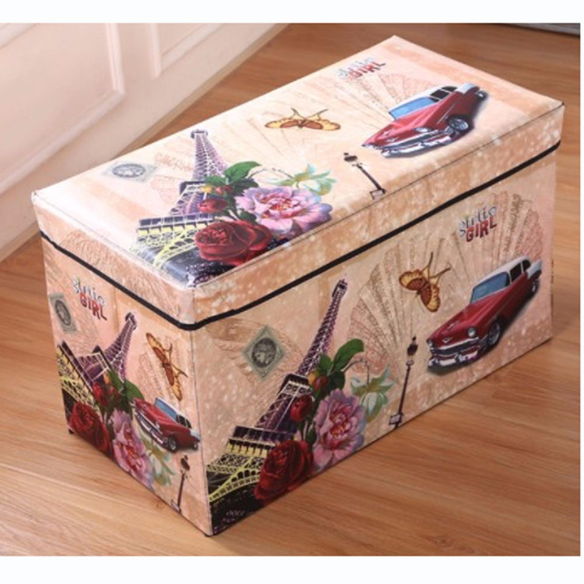 Tempat Penyimpanan Rumah & Kantor Storage box Storage Stool Tempat Mainan & Majalah Box Simpan Container Jumbo Eiffel Tempat Penyimpanan Rumah & Kantor Storage box Storage Stool Tempat Mainan & Majalah Box Simpan Container Jumbo Eiffel
