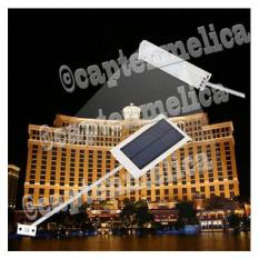 Tenaga Surya Lampu Jalan PJU 15 Led Taman Pabrik Tiang Dinding Tembok Fitting E27 Outdoor Sorot Gantung Downlight Down Light Luar Ruangan Tahan Air Waterproof Solar Cell Panel Surya 15LED 15 LED Street Lamp Light Taman Sensor Cahaya