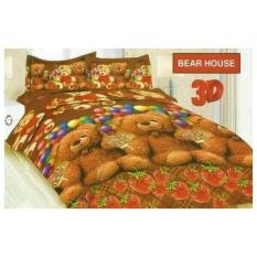 Terbaru Sprei Bonita Bear House King 180X200 B4 Seprai Sprai Sepray