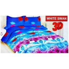 Terbaru Sprei Bonita Queen 160X200 White Swan Seprai Sprai Sepray