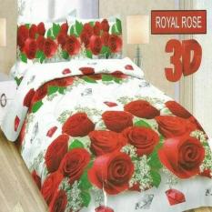 Terbaru Sprei Bonita Royal Rose No.2 Queen 160 Seprai Sprai Sepray Bed