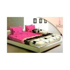 Terbaru Sprei Lady Rose Love In Paris No.1 King 180 Seprai Sprai