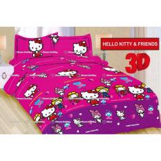 TERMURAH Sprei Bonita tipe Helo kitty and Friends King Size 180