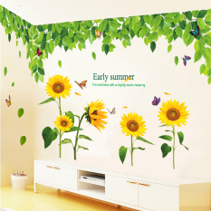 Ruang Tamu Kamar Tidur Bedside Dekorasi Wallpaper Sticker Self-adhesive TV Latar Belakang Dinding Asrama Kantor Stiker Dinding-Internasional