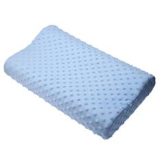Memori busa perawatan bantal 3-warna serat ortopedi leher lateks bantal lambat pemulihan memori busa bantal serviks terapi baru