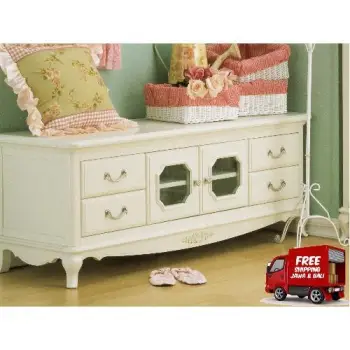 The Olive House TV Cabinet Queen Anne .