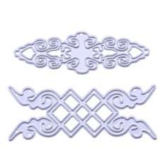 Thread Desain Hias DIY Stensil Logam Scrapbook Kerajinan Cutting Die-Intl