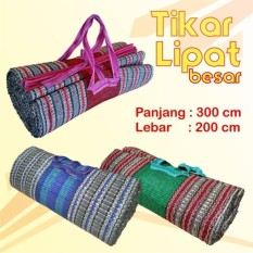 Tikar Lipat Tiker Karpet Praktis Tikar Gunung Tikar Gulung ukuran 2x3 meter