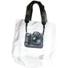 TokoKadoUnik Nikon Tote Bag - Putih