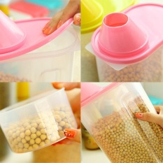 Transparent Plastic Storage Box Dry Dried Food Storage Box Container Box 1.8L PK
