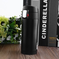 Perjalanan Cangkir Teh dan Kopi Cangkir Air Kantor Stainless Steel Cangkir Termos Botol 350 Ml-Intl
