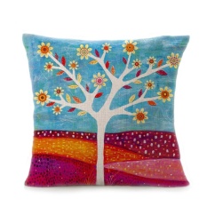 Pohon Bunga Sofa Bed Rumah Dekorasi Festival Sarung Bantal-Internasional