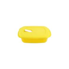 Tupperware Crystalwave Rectangular 1L Yellow