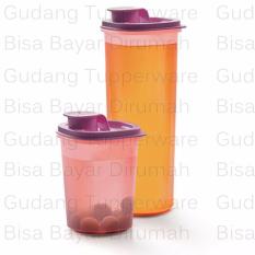 Tupperware Ezy Pour 2pcs - Ungu (Tempat Minyak dan Tempat Kecap)