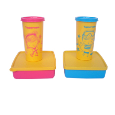 Tupperware Happy Days - Pink-Biru