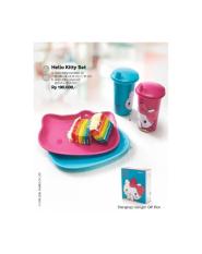 Tupperware Hello Kitty Set - Promo Murah Disc 38%