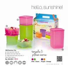 TUPPERWARE Summer Fun Hijau Pink