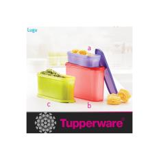 tupperware super oval toples makanan serbaguna bentuk unik 1 set
