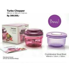 Tupperware Turbo Chopper Purple Free Crystalwave Soup Bowl - Raelyq