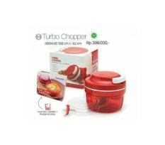 Tupperware Turbo Chopper/Alat Pencacah Buah Bumbu Dapur