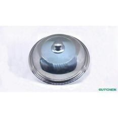 Tutup Teflon Panci 32 Cm Kaca & Stainless Steel Tebal - Wdvbek