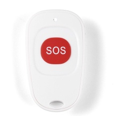 Ubest Mini Nirkabel Asap Detektor Api Alarm SOS Sensor untuk Keamanan Rumah Darurat Putih-Intl