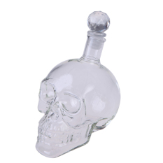 UJS Crystal Head Vodka Tengkorak Wajah Bone Botol Kaca Botol Kosong Bar 350 Ml