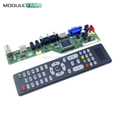 Universal LCD Controller Board Resolution TV Motherboard VGA HDMI AV TV USB HDMI Interface Driver Board Module - intl