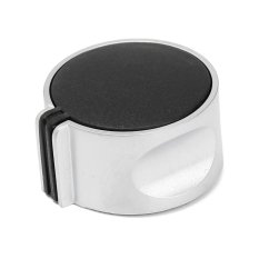 Universal Silver Gas Stove Knobs Cooker Oven Hob Kitchen Switch Control Metal Type 302 Button - intl