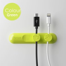 USB Charger Line Data Cord Organizer 3 Magnetic Button Multipurpose Desktop Cable Clip Storage Fits for Phone Cable - intl