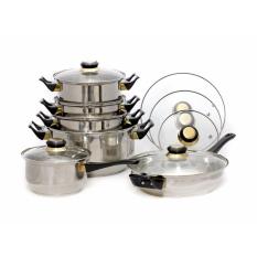 Vicenza Panci Set 12 pcs (tanpa teko) V612