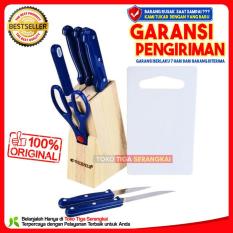 Vicenza Pisau Set - 10 Buah - Biru TUA Terbaru