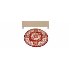 Vintage Story Carpet Classic Round Merah