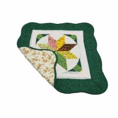Vintage Story - Shabby Table Mat Antislip, Taplak Meja Kecil, Keset, Alas Sofa 50x50cm