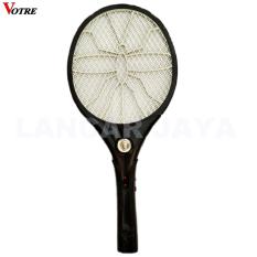 Votre Racket Nyamuk Listrik Dengan Aliran Listrik 110-220V / 50HZ/ 60HZ Selama 8-15 Jam+ Senter