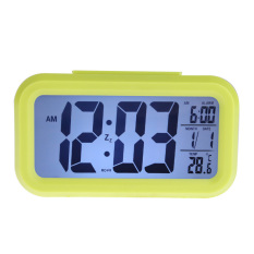 VR_Tech Digital Tunda Jam Alarm LED Backlight Waktu Kalender Termometer Hijau-Intl