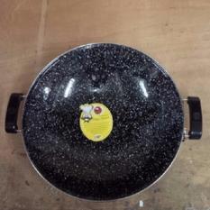 Kado Unik-- Wajan Enamel Marble Royal Wok 40 cm Maspion