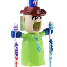 Warriors Dispenser Odol Dan Sikat Gigi Anak - Boneka Koboi