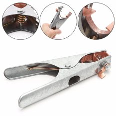 Pengelasan Manual Alat Las Eletrik Mini Bumi Kabel Dasar Tembaga Pegangan Penjepit Klip 300A-Intl