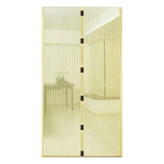 Whiz Magic Mesh Magnetic Screen Door Cover - Tirai Pintu Anti Nyamuk Magnetik - Cream