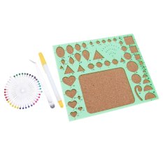 Whyus Baru Praktis 4 Pcs/set Kertas Lembar Memo Buat Sendiri Template Kuasi Mould Board Canon Nikon Sony Hijau-Internasional