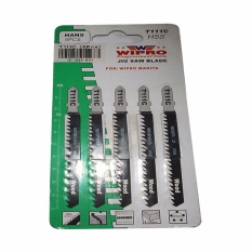 Wipro Mata Potong Gergaji Mesin Jig Saw T111C Untuk kayu Dan Pvc - 5 Buah