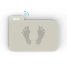 Witwatia Tekanan Sensitif Alarm Clock, Rug/Karpet Alarm Clock Hanya Berhenti Saat Anda Berdiri Di Atasnya-Intl