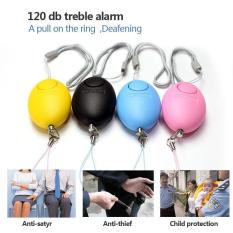 Wanita Keamanan Melindungi Telur Bentuk Anti-Wolf Anti-Attack Alarm Berteriak Keras (Pink)-Intl