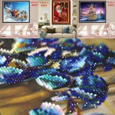 Kekuatan Luar Biasa Baru Fashion DIY Diamond Lukisan Cross Stitch Berlian Imitasi Disisipkan 5D Bordir Lukisan Rumah Hot Sale 9 Gaya- Multicolor-gaya 9-30X40 Cm-Intl