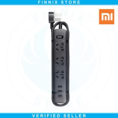 Xiaomi Mi Power Strip / Steker Adapter Charger 3 USB Port 2.1A - Black