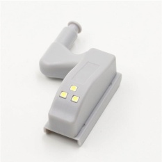 YUNMAI 10 Pcs Umur Pemakaian Yang Panjang LED Engsel Lampu Smart Sensor Lemari Kabinet Lampu-Intl