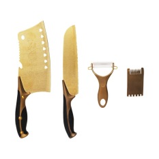 Zahra Pisau Set Titanium
